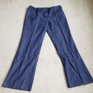 Dress trousers in dark rinse Jean color